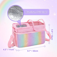 Panier de vélo imperméable coloré personnalisé, sac d'épaule avant, sac de tube supérieur pour vélo, sac léger pour scooter, pour enfants, cyclisme quotidien