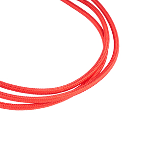 Màu Đỏ Nylon Bện 3.5Mm Nam Jack Đồng Trục Âm Thanh Cáp AUX Mở Rộng Cho Điện Thoại Loa Xe Tai Nghe Microphone - Product Image 5