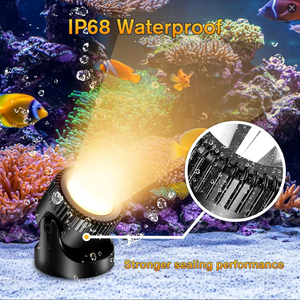 Sistema de Luces para Estanques, Luces LED Sumergibles de Bajo Voltaje con Certificación IP68, Color Blanco Cálido de Tres Mil K, Seis Cabezas, ABS, para Fuentes y Piscinas - Product Image 5