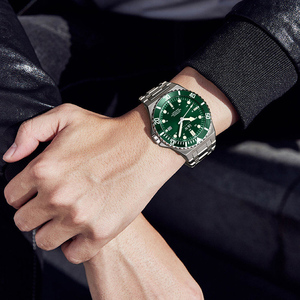 <span class=keywords><strong>Montre</strong></span> mécanique de <span class=keywords><strong>luxe</strong></span> OEM pour <span class=keywords><strong>homme</strong></span>, étanche 30 bars, lumineuse, de plongée, en acier inoxydable, avec répétiteur, pour le sport et la mode, vente en gros - Product Image 4