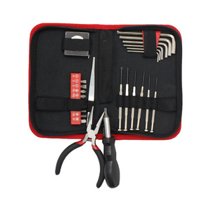 Juego de herramientas manuales con bolsa de lona, destornillador, alicates, llave hexagonal, cinta métrica, juego de Llaves hexagonales, regalo de promoción, gran oferta, 26 Uds. - Product Image 2