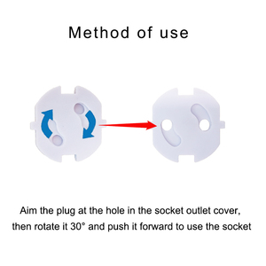 Nhà Máy Bán Hàng Trực Tiếp Bé An Toàn Trẻ Em Cắm Ổ Cắm Bao Gồm Ổ Cắm Ổ Cắm Pháp Tiêu Chuẩn Bé Bằng Chứng Ổ Cắm Điện Bìa - Product Image 3