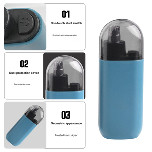 Tondeuse électrique indolore pour hommes, rechargeable par USB, pour les oreilles et le nez, étanche et bon marché - Product Image 2