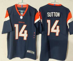 Maglia da calcio dei Broncos # 2 # 10 # 14 # Abbigliamento Sportivo NFling con 33 Cuciture - Product Image 6