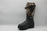 Chaussures de Camouflage imperméables en caoutchouc de haute qualité, bottes de chasse, randonnée en plein air néoprène hommes EVA bottes d'hiver unisexes pour adultes