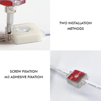 Luces LED Inteligentes Tuya WiFi RGBW con Cambio de Color IP67, Guirnalda de Luces para Aleros, Regulables, Decoración para Interiores y Exteriores del Hogar