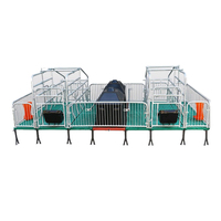 Lit de mise bas pour animaux, équipement d'élevage en ferme, enclos à porcs en fonte, cage de mise bas pour truies à vendre, cage à porcs avec table d'obstétrique pour porcs