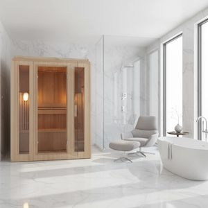 Sauna a <span class=keywords><strong>Vapore</strong></span> Portatile in Legno di Abete Massiccio, Combinazione Sauna Secca e a <span class=keywords><strong>Vapore</strong></span>, Vendita all'Ingrosso dalla <span class=keywords><strong>Fabbrica</strong></span> - Product Image 4
