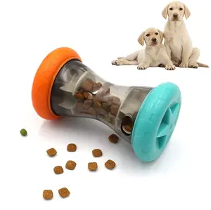 Mainan Puzzle Suguhan Pemberi Makan Interaktif Mainan Dispenser Suguhan Anjing Pemberi Makan Lambat