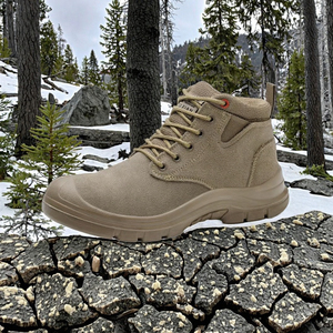 Chaussures de sécurité de haute qualité, isolation 6 kV, dessus en cuir véritable, semelle intermédiaire en PU, doublure en mesh, anti-perforation, anti-écrasement, hiver, été, printemps - Product Image 3