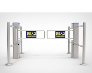 Barrière tournante automatique à capteur unidirectionnel pour entrée et sortie de supermarché, prix d'usine - Product Image 1