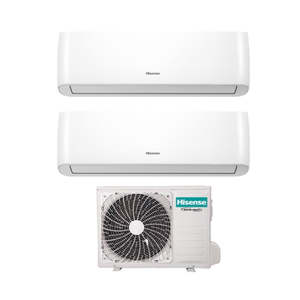 Climatiseur Hisense Dual Split Inverter ENERGY PRO Series 12 + 12 avec 2AMW52U4RXC R-32 Wi-Fi intégré 12000 + 12000-Nouveau - Product Image 1