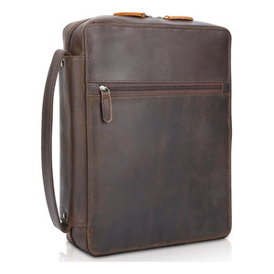 Funda para Biblia con Cierre y Múltiples Bolsillos, Cubierta para Libros de Cuero, Bolsa para Biblia de Iglesia de Fábrica - Product Image 1