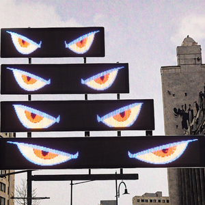 Panel matriks otomotif dapat diprogram papan reklame layar <span class=keywords><strong>LED</strong></span> pintar dapat disesuaikan dengan kontrol aplikasi Display <span class=keywords><strong>LED</strong></span> fleksibel untuk kendaraan - Product Image 3