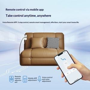Canapé-lit électrique intelligent moderne et minimaliste avec port USB, nouveau style, pour petit appartement, chambre simple/double, salon, double usage, pliable - Product Image 2