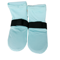 Chaussettes Réutilisables de Thérapie Chaud/Froid, Enveloppement de Gel Glacé pour les Pieds, Soulagement des Gonflements et des Douleurs Plantaires, Thérapie par le Froid au Gel Réglable