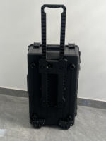Valise de transport robuste en plastique étanche avec roulettes, protection IP67, grande capacité pour instruments, avec mousse personnalisée ODM/OEM
