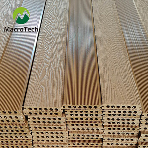 <span class=keywords><strong>Terrasse</strong></span> en <span class=keywords><strong>composite</strong></span> moderne 3D à grain de bois gaufré, imperméable, ignifuge, résistant aux UV et antidérapant, de haute qualité - Product Image 2
