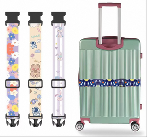 เข็มขัดผ้าใบสำหรับเดินทางแบบปรับแต่งได้พร้อมหัวเข็มขัดพิมพ์ลายทนทานและน้ำหนักเบา - Product Image 3