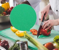 Planche à découper en plastique HDPE de qualité alimentaire sans BPA Planche à découper étanche certifiée PDA pour la cuisine