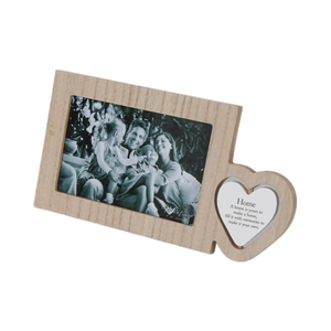 Jinn Home Marco de fotos de madera MDF de 4x6 pulgadas <span class=keywords><strong>para</strong></span> mostrar imágenes familiares Decoración de pared romántica <span class=keywords><strong>para</strong></span> el hogar - Product Image 1