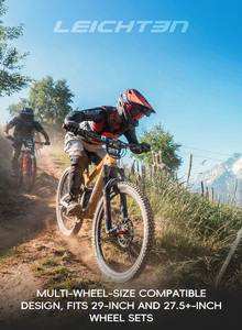 LEICHTEN Karbon Tam Süspansiyonlu Dağ Bisikleti 29er Enduro MTB 12 Vitesli Hidrolik Disk Fren Maxxis Lastik Yetişkin İniş Bisikleti - Product Image 4