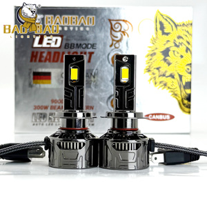 BB2721 Ampoule <span class=keywords><strong>de</strong></span> phare LED H7 super lumineuse 300W 50000lm FLASH 6500K Canbus Focos 9005 9006 H1 H4 H11 H7 Lumières LED pour voitures - Product Image 1
