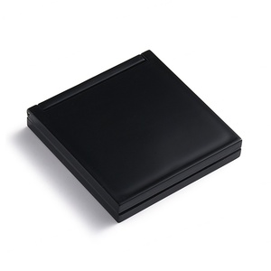 High Quality Black <b>Square</b> Double Side ABS Cosmetic Pocket <b>Mirror</b> From Brand Promotion - Product Image 6