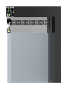 Ventilateur de fenêtre F80W Ventilation de fenêtre en aluminium naturel et purificateur d'air pour bureaux et chambres à coucher avec évent passif naturel - Product Image 5