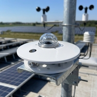 Pyranomètre pour centrale photovoltaïque RK200-03, spectre 300-3200 nm, surveillance de l'irradiation solaire en temps réel pour la prévision de la production d'énergie