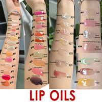 Brillant à Lèvres Liquide Végan Longue Tenue à Haute Pigmentation Effet Repulpant Marque Privée Maquillage Baume à Lèvres en Tubes Souples