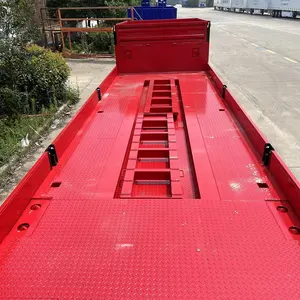 Hot Sale Trailer 60/70/80 Ton Low Bed 3 4 5 Axles Lowboy Trailer Low Boy Flat Bed With Low Price