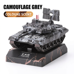 Purificador de Aire para Auto con Forma de Tanque de Combate, de Aleación, con Energía Solar y Función Giratoria, para Aromatizar el Interior del Vehículo - Product Image 6