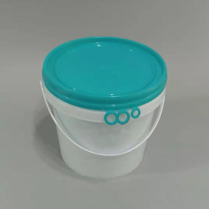 Plastic <b>Bucket</b> 3L With Lid PP Material For Paint Adhesive Epoxy Resin Electronic Materials - Product Image 1
