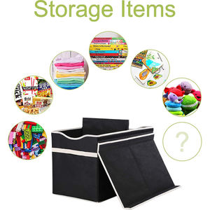 Oturma odası çamaşır sepeti karikatür depolama çocuk oyuncak organizatör ve eşya kutuları organizatör rafları - Product Image 6