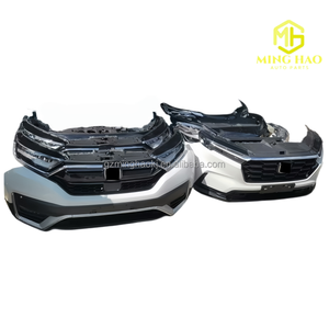 Parachoques Delanteros y Traseros con Rejilla, Ventilador de Radiador, Faros LED y Luces Antiniebla para Honda CRV <span class=keywords><strong>2022</strong></span>, Componentes de la Parte Delantera, Sistema Híbrido - Product Image 3