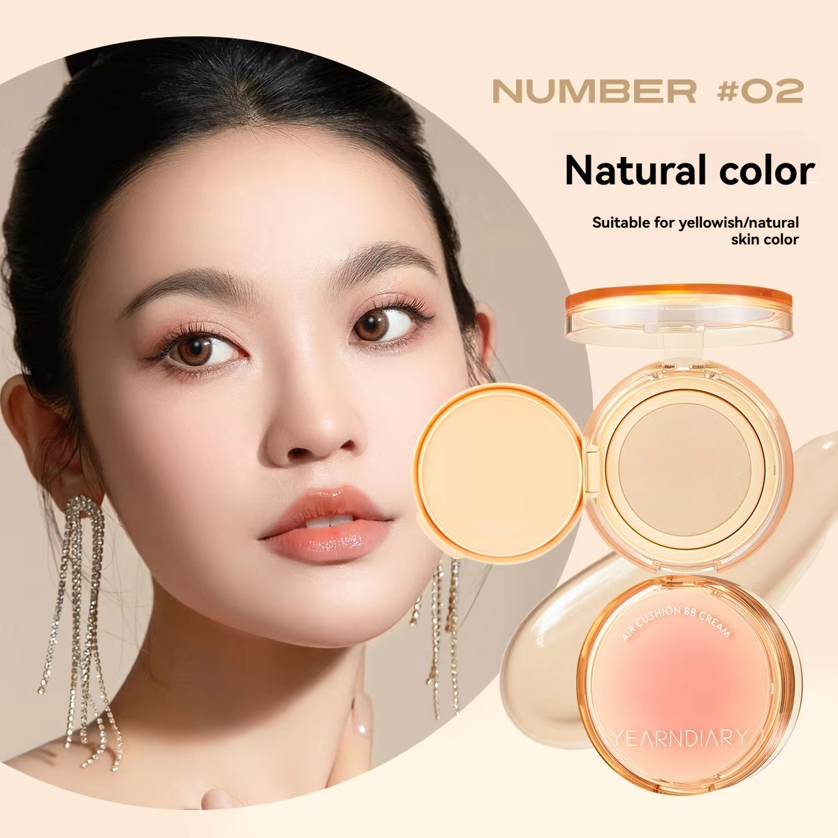 9059-2 couleur naturelle - 10gx2 [dont 10g de recharges chacune]