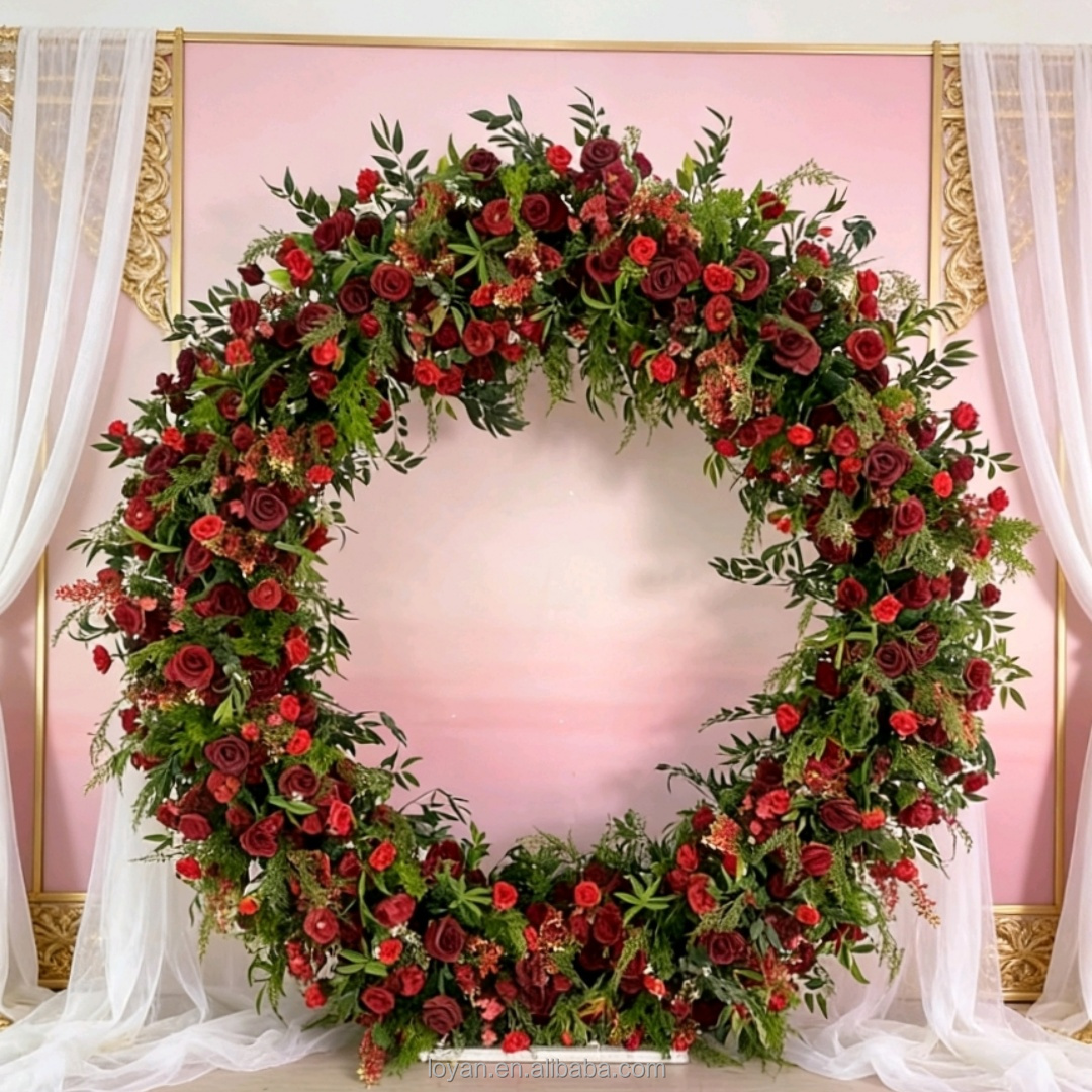 Vaidha Guirlande De Noël 8,9 Pieds Baies Rouges Avec Lumières Guirlande Artificielle Pour Décoration Intérieure Escalier Maison Noël