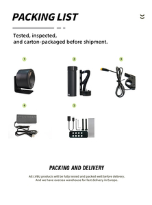 Kit moteur électrique à friction léger LVBU, dernière génération, norme européenne 36V 250W, pour conversion de vélo électrique avec batterie - Product Image 6