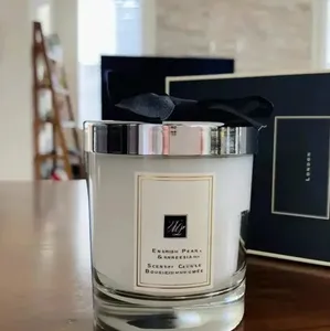 شعار حسب الطلب شمع صويا طقم هدية شمع معطر زيت عطري فاخر فواحة قصب مع صندوق تعبئة - Product Image 6