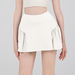 WOJIEER Pickleballドレス女性用プリーツテニススカートノースリーブゴルフワークアウトアウトナイロン<span class=keywords><strong>2</strong></span>イン1ワークアウトスポーツパンツスカート - Product Image 5