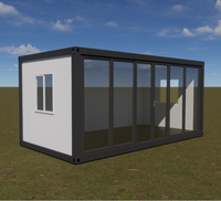 Casa Prefabricada Modular de 20 pies/40 pies, Oficina, Hotel, Casa Prefabricada Pequeña, Móvil, Desmontable, Tipo Contenedor