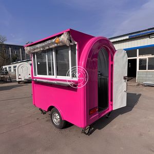 Cocina Rápida con Equipamiento Completo, Camión de Acero Inoxidable para la Venta de Café y Helados, Diseño de Remolque Móvil para Comida - Product Image 6