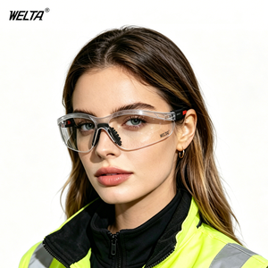 WELTA UV400 Eyewear Work Glasses Anti Fog CE EN16321 Comfortable PC <b>Lens</b> Safety Impact Resistant Construction Safety Glasses - Product Image 2