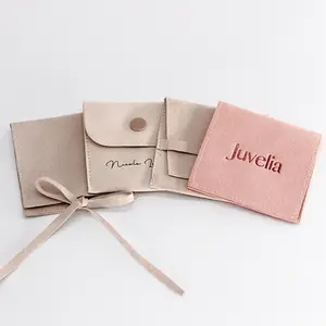 Hot selling manufacturers direct supply jewelry envelope pouch bags packaging jewelry pouch