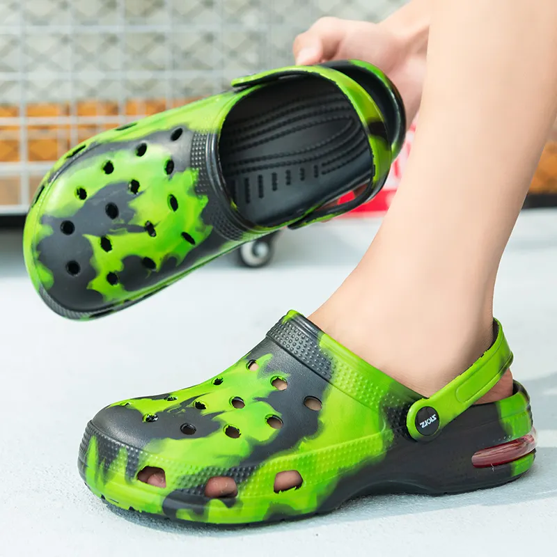 Sandálias de eva estampadas unissex, sapatos unissex de eva e branco com tamanco personalizado, 2023
