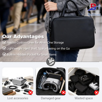Étui rigide personnalisé en EVA pour casque VR, sac de transport pour lunettes VR, étui de protection pour voyage, usine OEM ODM