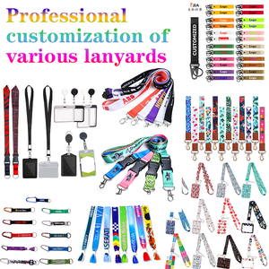 Nhà Máy Tùy Chỉnh Logo In Lụa Dây Buộc Cổ Keychain Dây Đeo Màu Cam <span class=keywords><strong>Polyester</strong></span> Vải Dây Buộc - Product Image 4