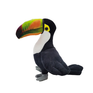 Peluche de Tucán Suave y Esponjoso, Pájaro de la Selva con Pico Naranja Grande, para Niños, Regalo - Product Image 5