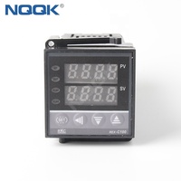 REX REX-C100 Pengontrol Suhu Termostat Industri Digital Cerdas Layar LCD 4-Digit Kontrol PID Desain Tahan Air
